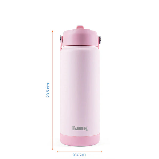 Tank Move 750ml Stainless Steel Bottle BPA free insulated Leakproof Cotton Candy 6223003247584