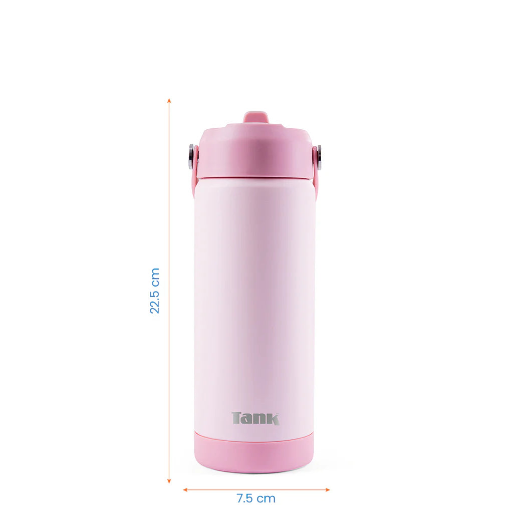 Tank Move 550ml Stainless Steel Bottle BPA free insulated Leakproof Cotton Candy 6223003247638