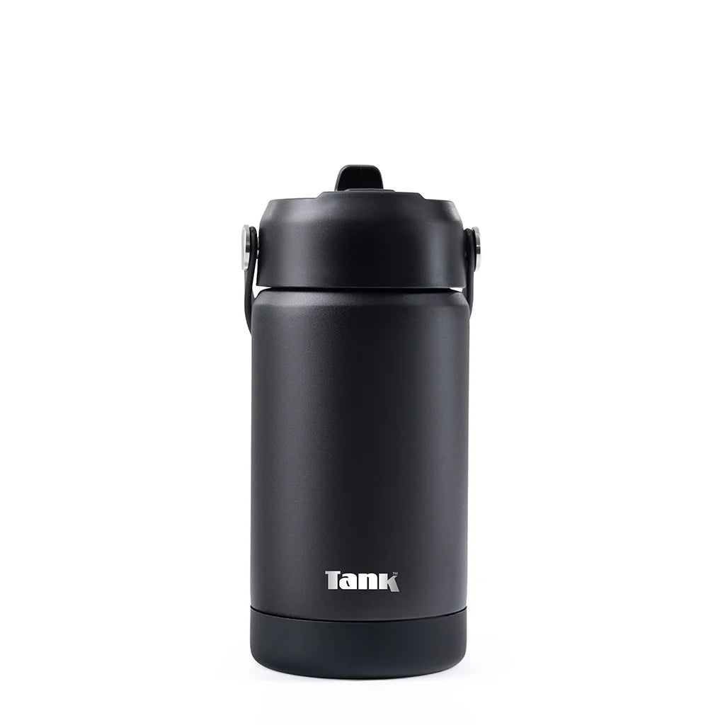 Tank Move 350ml Stainless Steel Bottle BPA free insulated Leakproof Black 6223003247669