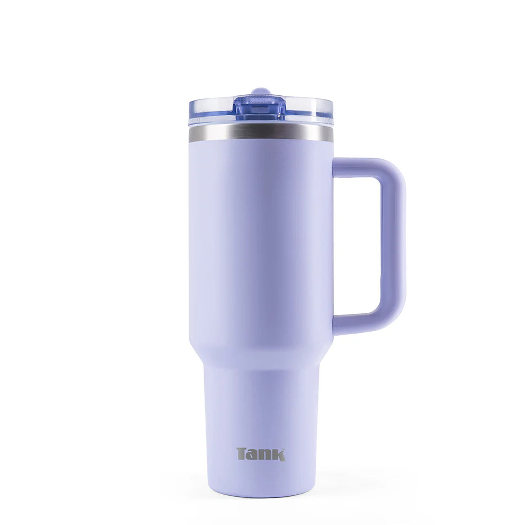 Tank Quencher 1200ml Stainless Steel Bottle BPA free insulated Leakproof Lavender 6223003247720