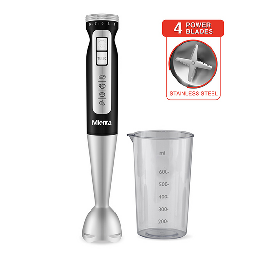 Mienta Turbo Hand Blender with 1L Bowl 1000W HB111338A 6224002665782