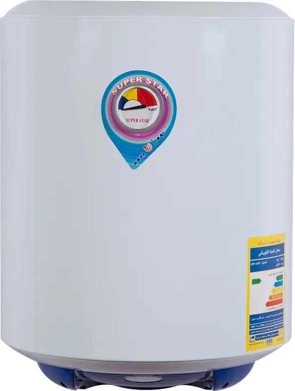 سخان مياه كهربائي نوفا سوبر ستار 40لتر سلفر EHV1240 6224009586073