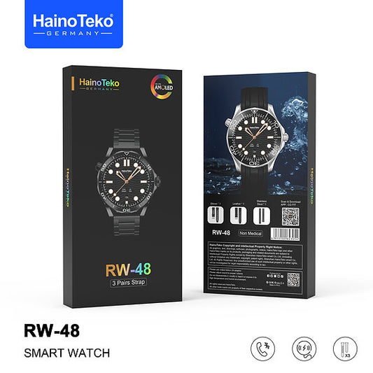 Haino Teko Smart Watch Silver RW-48 6973100643054Silver
