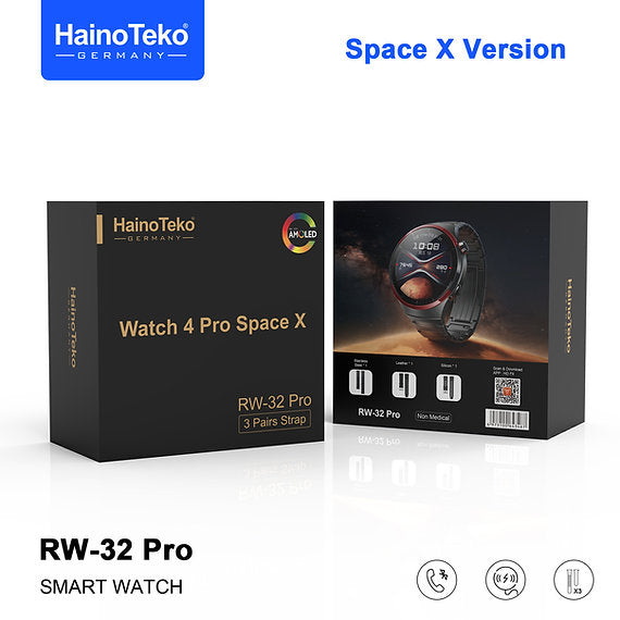 Haino Teko Smart Watch Black Edition RW-32 pro Space X 6973100643467BLack