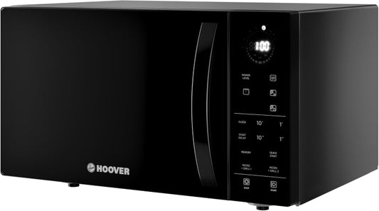 Hoover Microwave 25 Liter With Grill 900W Black HMG25STB-EGY 8059019027999