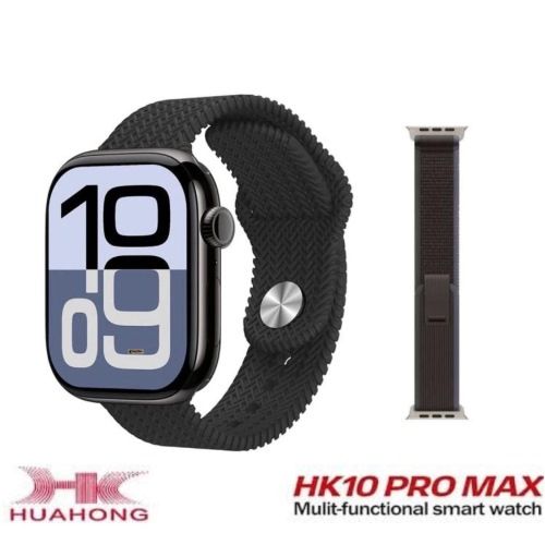 HK 10 Pro Max Smart Watch Black HK10-Pro-Max-Black