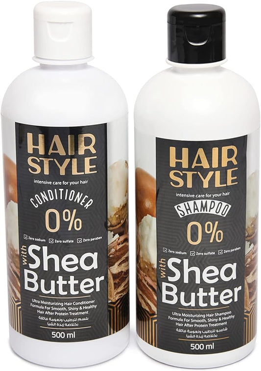 Hairstyle Zero sulfate shampoo and balsam 2X(500ml) 6222001302837