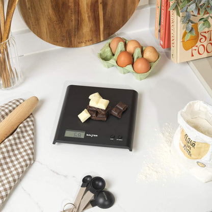 Salter Digital Kitchen Scale Up To 3Kg Black 5054061478853