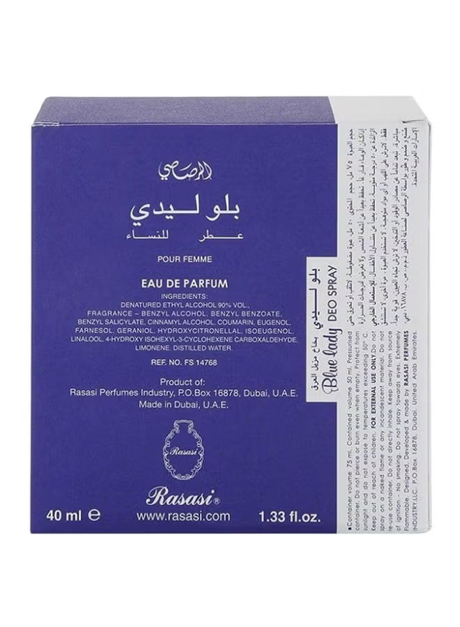 Rasasi Blue Lady 40ML 514514140017