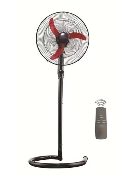 Fresh Stand Fan Shabah Remote 18Inch Black 6221103010077