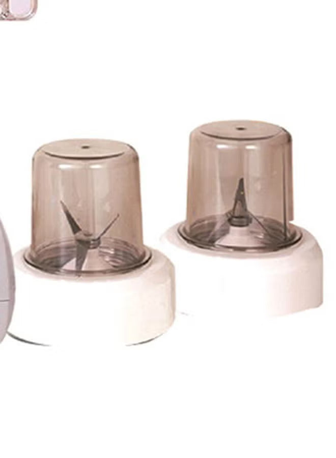 خلاط مع مطاحن فريش 1.5لتر 360واط ابيض ورمادي 500004526 6221103010312