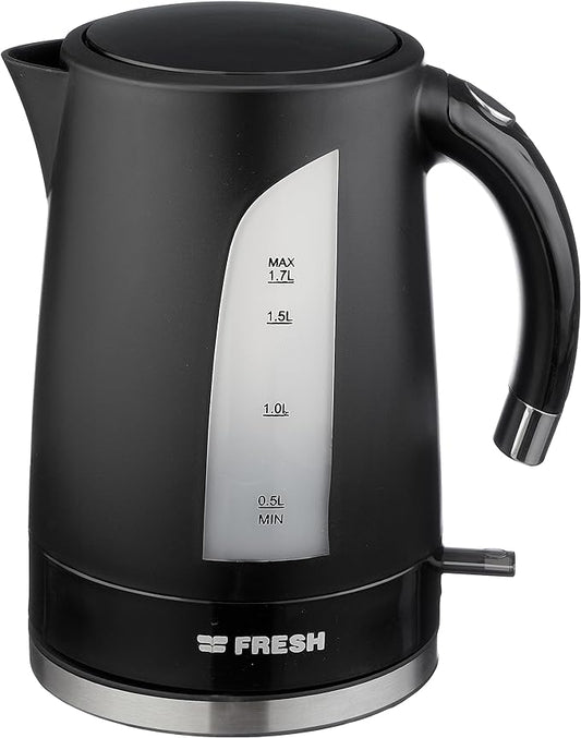 Fresh Kettle 1.7 Liters Plastic Black 500011638 6221103015577