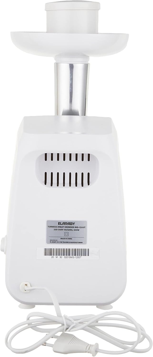 Tornado Meat Grinder 1200Watt MG1200T Silver 6221127025859