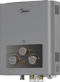 Midea 6 Liter Natural Gas Heater USB Port Silver MGWH06-12MZNEG(S) 6221284000935