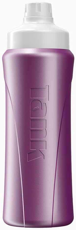 Tank Insulated Plastic Water Bottle Mini Super Cool 650M Purple 6223003242459