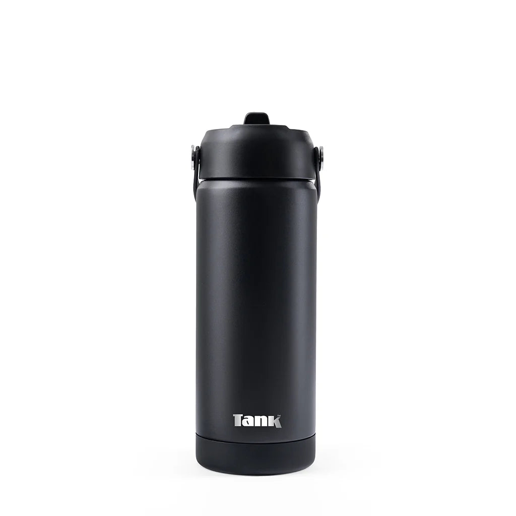 Tank Move 550ml Stainless Steel Bottle BPA free insulated Leakproof Black 6223003247614