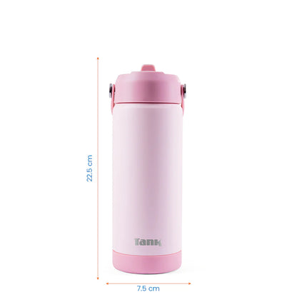 Tank Move 550ml Stainless Steel Bottle BPA free insulated Leakproof Cotton Candy 6223003247638