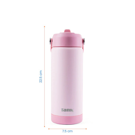 Tank Move 550ml Stainless Steel Bottle BPA free insulated Leakproof Cotton Candy 6223003247638