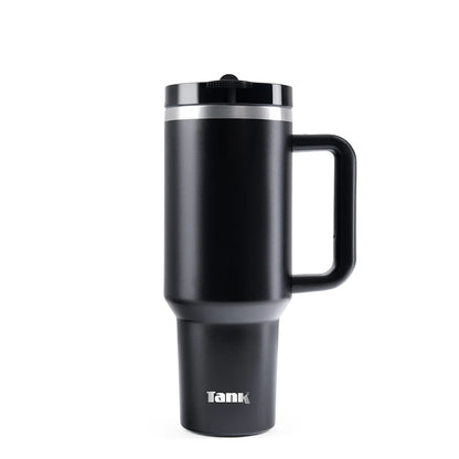 Tank Quencher 1200ml Stainless Steel Bottle BPA free insulated Leakproof Black 6223003247713