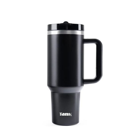 Tank Quencher 1200ml Stainless Steel Bottle BPA free insulated Leakproof Black 6223003247713