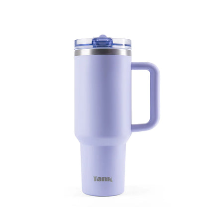 Tank Quencher 1200ml Stainless Steel Bottle BPA free insulated Leakproof Lavender 6223003247720