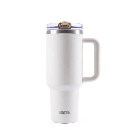 Tank Quencher 1200ml Stainless Steel Bottle BPA free insulated Leakproof Cream 6223003247751