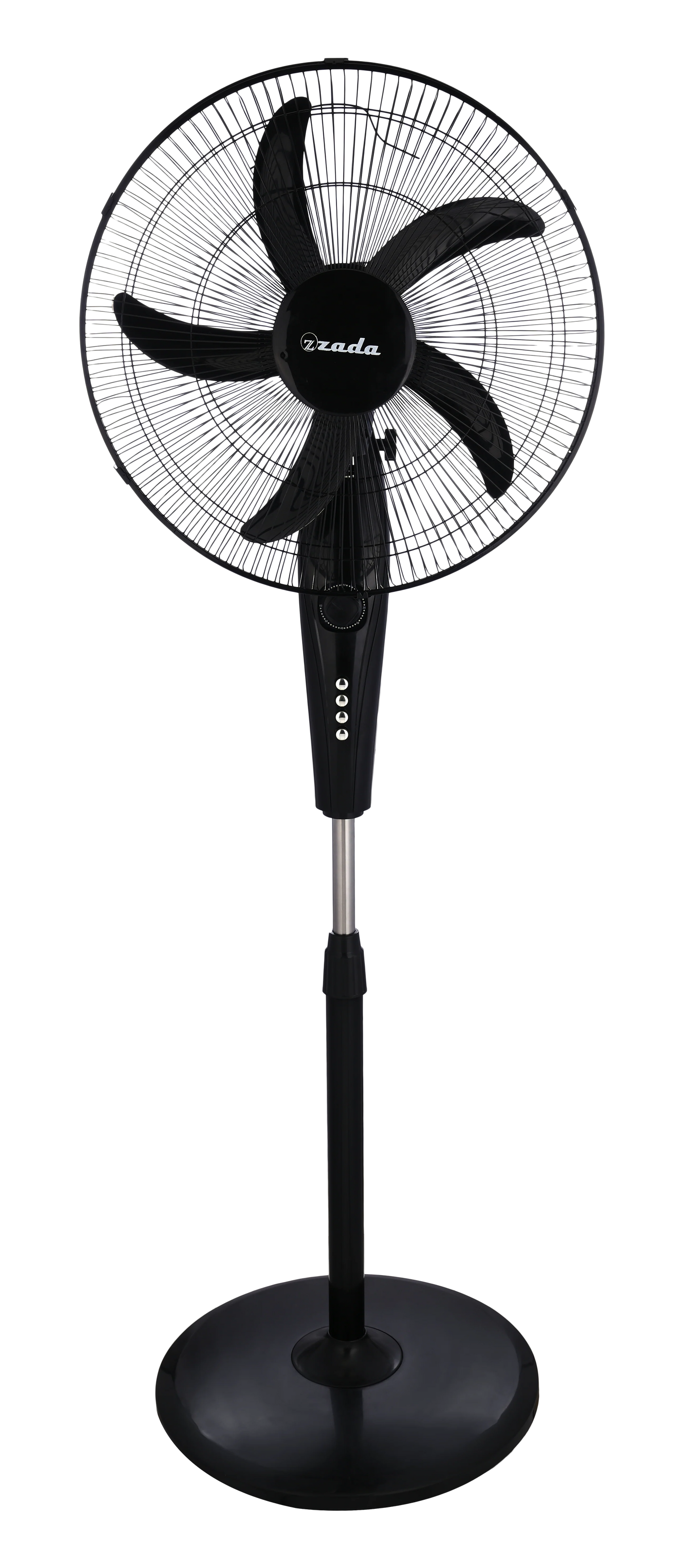 Zada Stand Fan 18Inch 5Blades 50W ZSF182 Black 6224001445231
