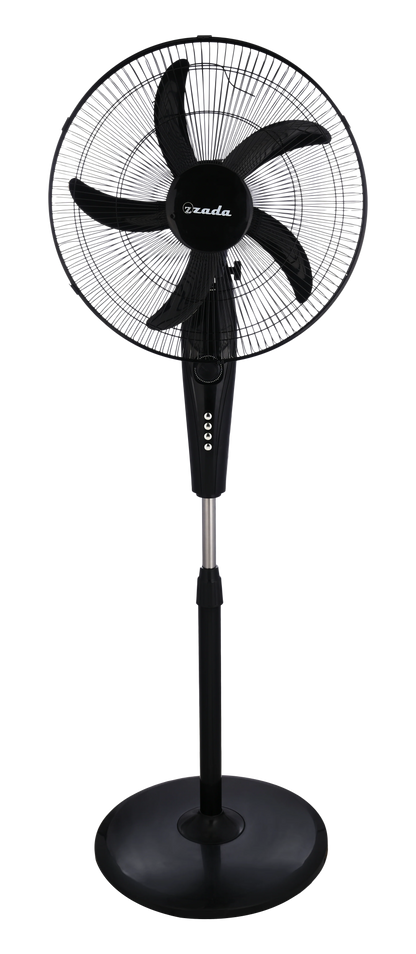 Zada Stand Fan 18Inch 5Blades 50W ZSF182 Black 6224001445231