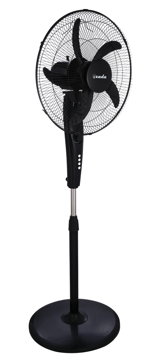 Zada Stand Fan 18Inch 5Blades 50W ZSF182 Black 6224001445231