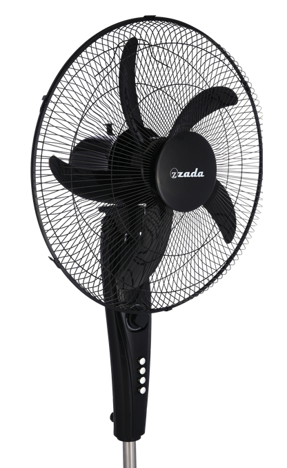 Zada Stand Fan 18Inch 5Blades 50W ZSF182 Black 6224001445231