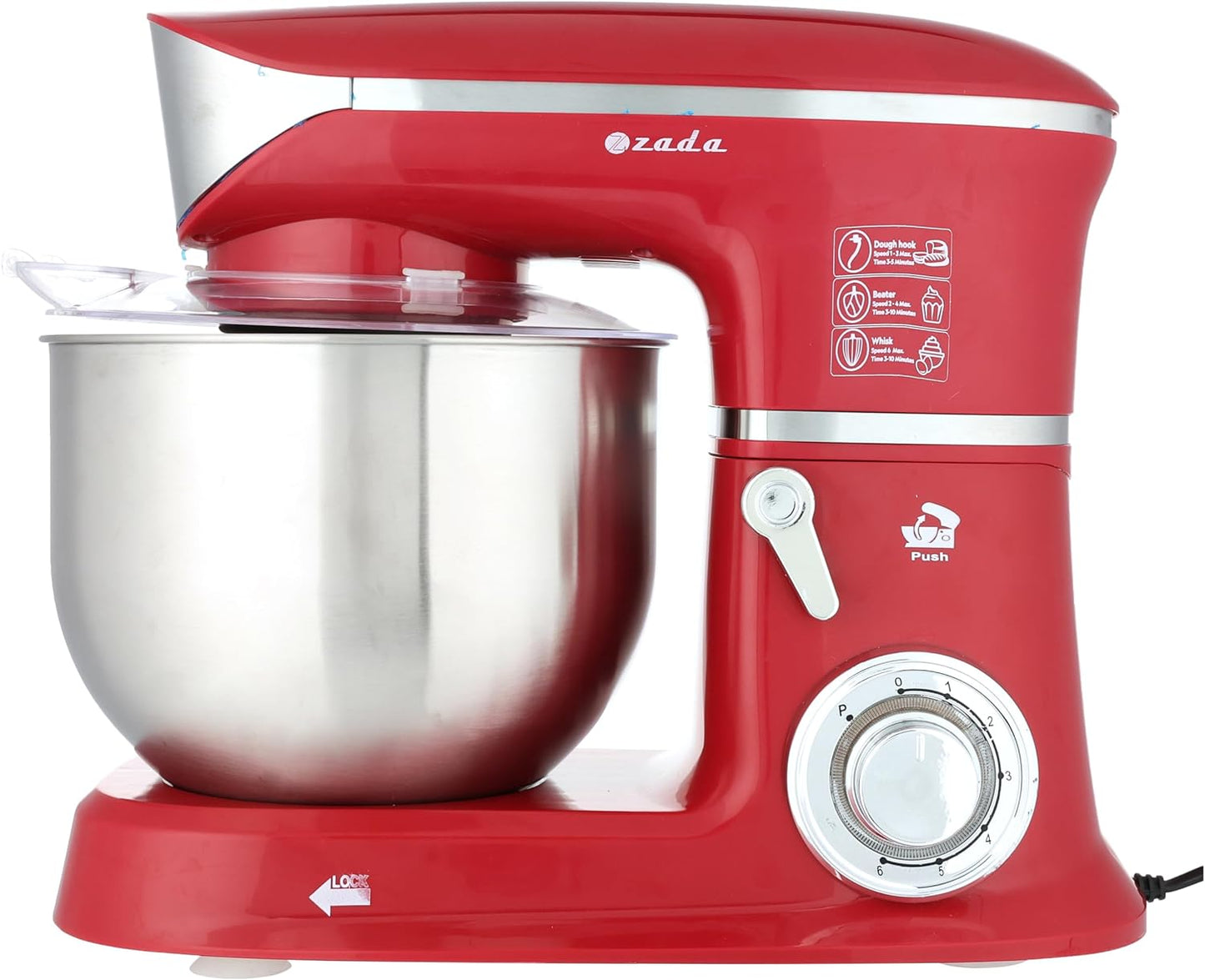 عجان زادا المحترف 1300وات ZMX-1003  أحمر 6224001445491Red