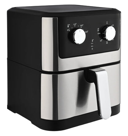 Zada Air Fryer Manual 1500Watt 6L 6224001445880Black