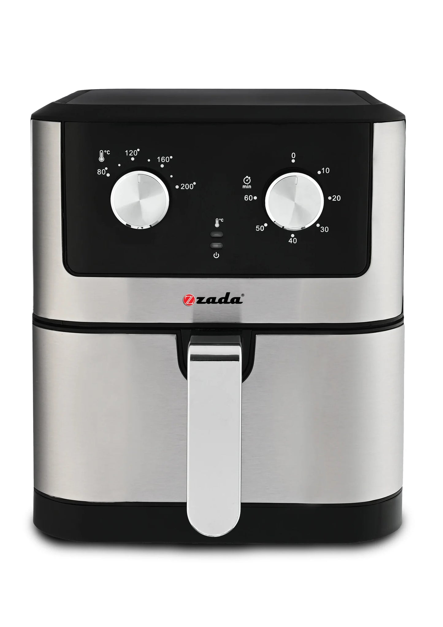 Zada Air Fryer Manual 1500Watt 6L 6224001445880Black