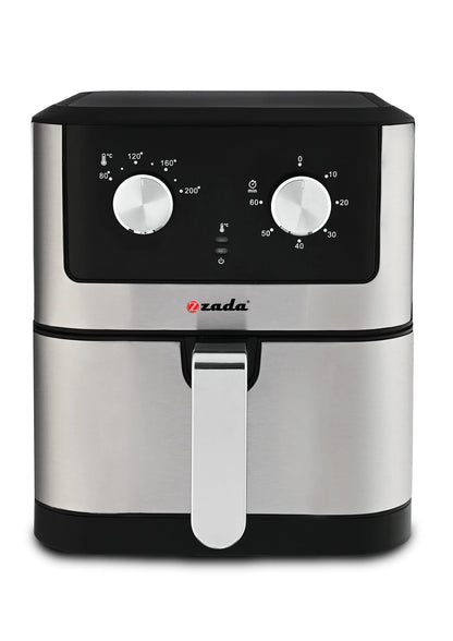 Zada Air Fryer Manual 1500Watt 6L 6224001445880Black