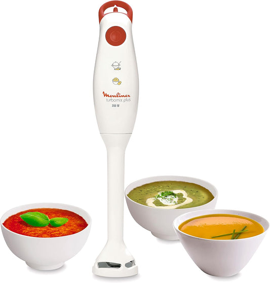 Moulinex Turbo Mix Plus Hand Blender 350W White DD1001EG 6224008208242