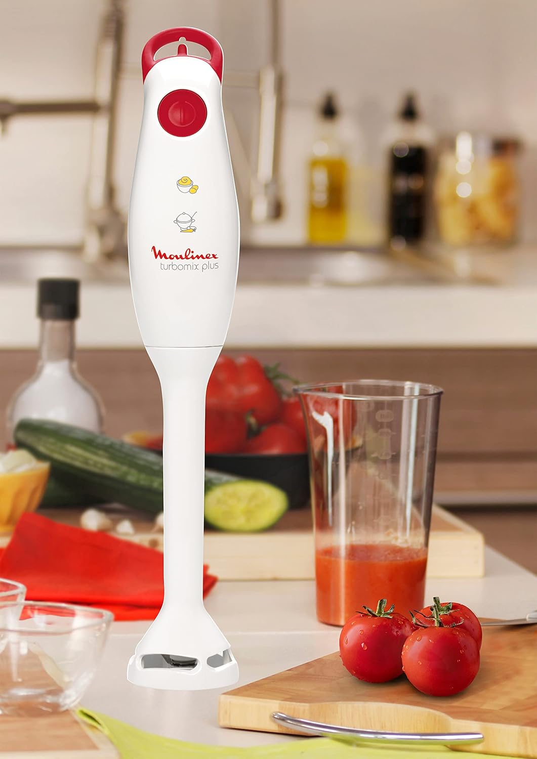 Moulinex Turbo Mix Plus Hand Blender 350W White DD1001EG 6224008208242