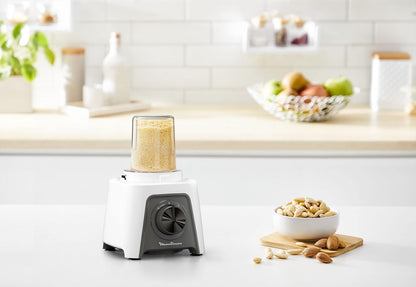 خلاط مولينكس بلينديو مع ملحقاته 1.5لتر 450واط أبيض LM2C3126 6224008208457