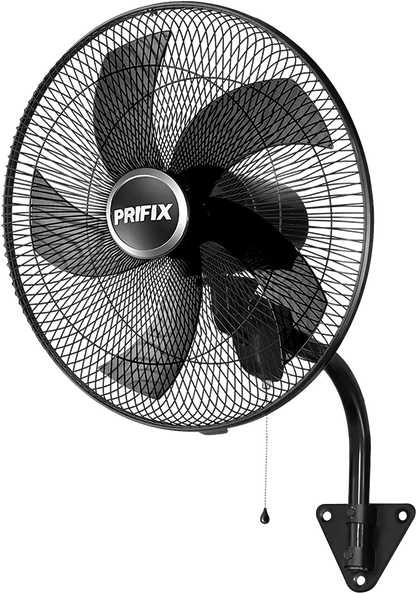 مروحة حائط بريفكس سينا 18بوصة 5ريشة أسود WFS-180 6224008439240