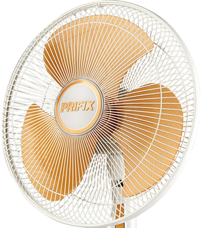 Prifix Cool Stand Fan 17 Inch White*Gold SFC-170 6224008439318