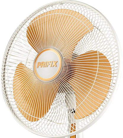 Prifix Cool Stand Fan 17 Inch White*Gold SFC-170 6224008439318