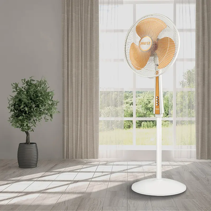 Prifix Cool Stand Fan 17 Inch White*Gold SFC-170 6224008439318