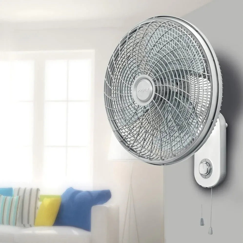 Prifix Hawaii Wall Fan 17Inch Grey WFH170 6224008439325