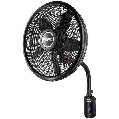 مروحة حائط بريفكس جامبو بريموت كنترول اسود WFJ-211 6224008439387