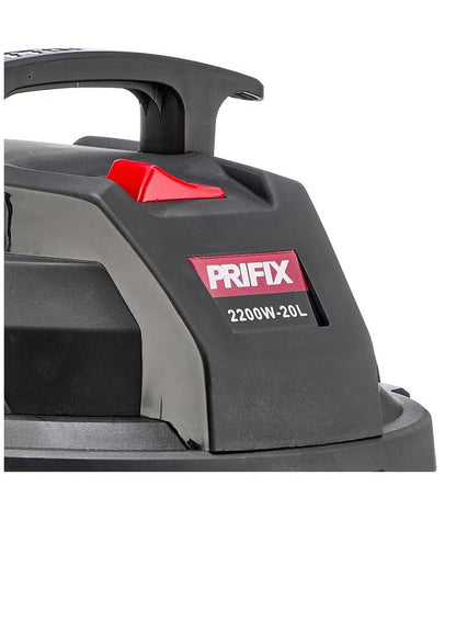 Prifix Tank Vacuum Cleaner 2200 Watt Black * Silver DVC2200 6224008439769