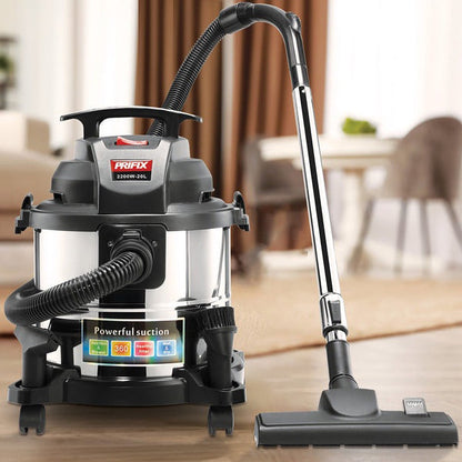 Prifix Tank Vacuum Cleaner 2200 Watt Black * Silver DVC2200 6224008439769