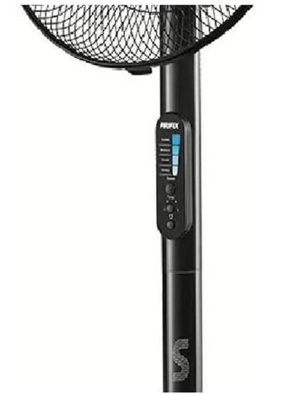 Prifix Shark Stand Fan With Remote Control 18 Inch Black SFS-181 6224008439912