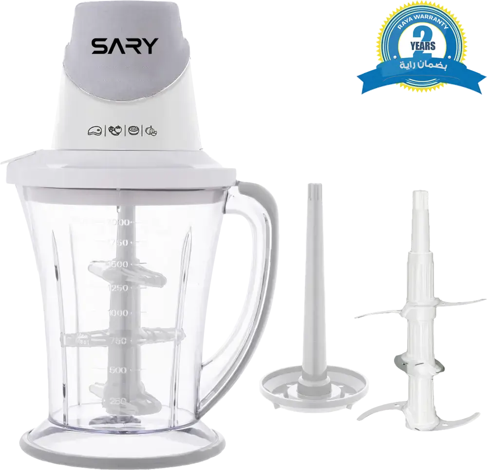 Sary Chopper 500Wat 2Lit White SR-CH210035-EG 6227438483074