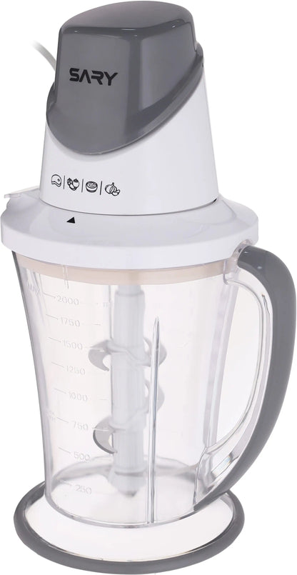 Sary Chopper 500Wat 2Lit White SR-CH210035-EG 6227438483074