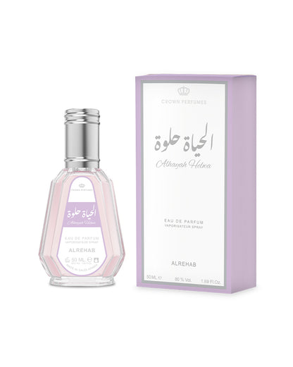 ALREHAB Alhayah Helwa Perfume 50ML 6281110065514