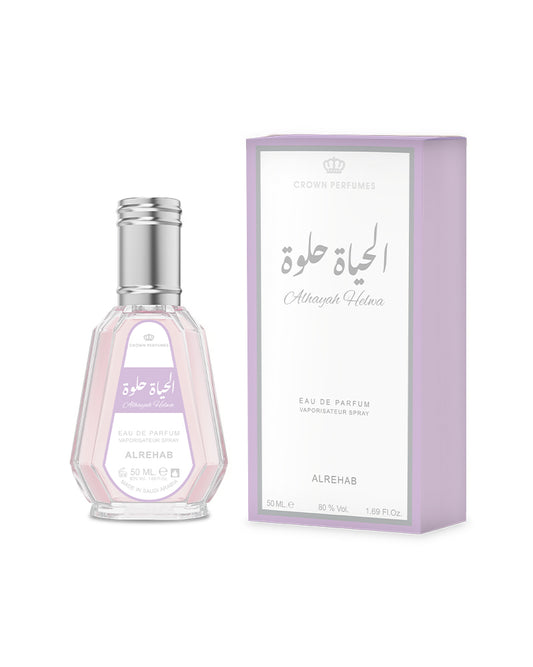ALREHAB Alhayah Helwa Perfume 50ML 6281110065514